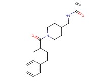 N-{[1-(1,2,3,4-tetrahydro-2-naphthalenylcarbonyl)-4-piperidinyl]methyl}acetamide