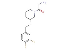 (2-{3-[2-(3,4-difluorophenyl)ethyl]-1-piperidinyl}-2-oxoethyl)amine hydrochloride