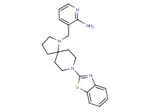 3-{[8-(1,3-benzothiazol-2-yl)-1,8-diazaspiro[4.5]dec-1-yl]methyl}-2-pyridinamine