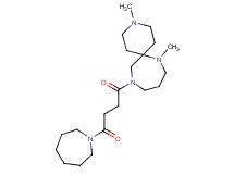 11-(4-azepan-1-yl-4-oxobutanoyl)-3,7-dimethyl-3,7,11-triazaspiro[5.6]dodecane