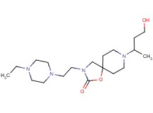 3-[2-(4-ethylpiperazin-1-yl)ethyl]-8-(3-hydroxy-1-methylpropyl)-1-oxa-3,8-diazaspiro[4.5]decan-2-one