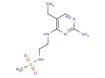 N-{2-[(2-amino-5-ethylpyrimidin-4-yl)amino]ethyl}methanesulfonamide