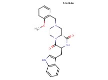 (3S,9aR)-3-(1H-indol-3-ylmethyl)-8-(2-methoxybenzyl)tetrahydro-2H-pyrazino[1,2-a]pyrazine-1,4(3H,6H)-dione