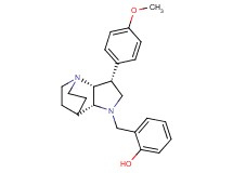 2-{[(3R*,3aR*,7aR*)-3-(4-methoxyphenyl)hexahydro-4,7-ethanopyrrolo[3,2-b]pyridin-1(2H)-yl]methyl}phenol