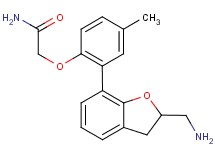2-{2-[2-(aminomethyl)-2,3-dihydro-1-benzofuran-7-yl]-4-methylphenoxy}acetamide