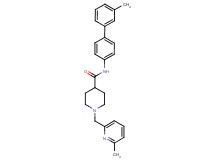 N-(3'-methyl-4-biphenylyl)-1-[(6-methyl-2-pyridinyl)methyl]-4-piperidinecarboxamide