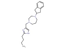 1-[(2-butyl-1H-imidazol-4-yl)methyl]-4-(2,3-dihydro-1H-inden-2-yl)-1,4-diazepane