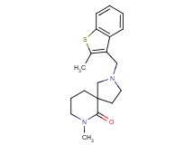 7-methyl-2-[(2-methyl-1-benzothien-3-yl)methyl]-2,7-diazaspiro[4.5]decan-6-one