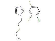 2-(3-chloro-2,6-difluorophenyl)-1-[2-(ethylthio)ethyl]-1H-imidazole