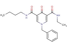 1-benzyl-N-butyl-N'-ethyl-4-oxo-1,4-dihydro-3,5-pyridinedicarboxamide