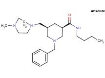 (3R,5S)-1-benzyl-N-butyl-5-[(4-methyl-1-piperazinyl)methyl]-3-piperidinecarboxamide