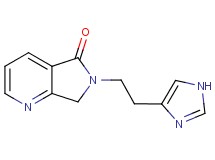 6-[2-(1H-imidazol-4-yl)ethyl]-6,7-dihydro-5H-pyrrolo[3,4-b]pyridin-5-one
