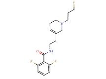 2,6-difluoro-N-{2-[1-(3-fluoropropyl)-1,2,5,6-tetrahydropyridin-3-yl]ethyl}benzamide