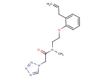 N-[2-(2-allylphenoxy)ethyl]-N-methyl-2-(1H-tetrazol-1-yl)acetamide