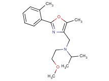 N-(2-methoxyethyl)-N-{[5-methyl-2-(2-methylphenyl)-1,3-oxazol-4-yl]methyl}-2-propanamine