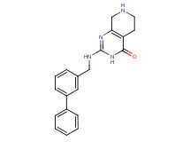 2-[(3-biphenylylmethyl)amino]-5,6,7,8-tetrahydropyrido[3,4-d]pyrimidin-4(3H)-one hydrochloride