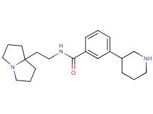 3-piperidin-3-yl-N-[2-(tetrahydro-1H-pyrrolo[1,2-a]pyrrol-7a(5H)-yl)ethyl]benzamide