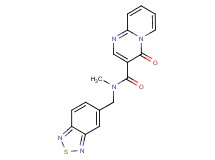 N-(2,1,3-benzothiadiazol-5-ylmethyl)-N-methyl-4-oxo-4H-pyrido[1,2-a]pyrimidine-3-carboxamide