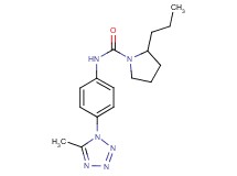 N-[4-(5-methyl-1H-tetrazol-1-yl)phenyl]-2-propylpyrrolidine-1-carboxamide