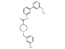 N-(3'-methoxy-3-biphenylyl)-1-(3-methylbenzyl)-4-piperidinecarboxamide