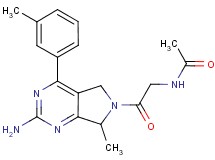N-{2-[2-amino-7-methyl-4-(3-methylphenyl)-5,7-dihydro-6H-pyrrolo[3,4-d]pyrimidin-6-yl]-2-oxoethyl}acetamide