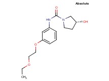 (3R)-N-[3-(2-ethoxyethoxy)phenyl]-3-hydroxypyrrolidine-1-carboxamide