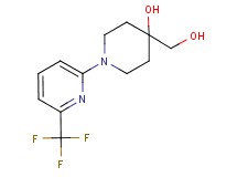 4-(hydroxymethyl)-1-[6-(trifluoromethyl)pyridin-2-yl]piperidin-4-ol
