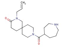 2-allyl-9-(4-azepanylcarbonyl)-2,9-diazaspiro[5.5]undecan-3-one