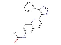 N-[2-(4-phenyl-1H-imidazol-5-yl)quinolin-6-yl]acetamide