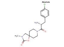 8-(4-chloro-D-phenylalanyl)-3-methyl-1-oxa-3,8-diazaspiro[4.5]decan-2-one hydrochloride