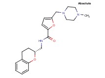 N-[(2R)-3,4-dihydro-2H-chromen-2-ylmethyl]-5-[(4-methylpiperazin-1-yl)methyl]-2-furamide
