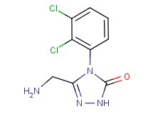 5-(aminomethyl)-4-(2,3-dichlorophenyl)-2,4-dihydro-3H-1,2,4-triazol-3-one