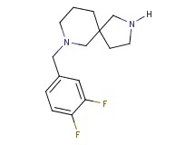 7-(3,4-difluorobenzyl)-2,7-diazaspiro[4.5]decane