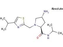 (2S,4R)-4-amino-N-isopropyl-1-[(4-isopropyl-1,3-thiazol-2-yl)methyl]pyrrolidine-2-carboxamide