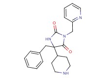 5-benzyl-5-(4-piperidinyl)-3-(2-pyridinylmethyl)-2,4-imidazolidinedione dihydrochloride