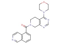 7-(isoquinolin-5-ylcarbonyl)-4-morpholin-4-yl-5,6,7,8-tetrahydropyrido[3,4-d]pyrimidine