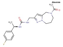N-[(5-acetyl-5,6,7,8-tetrahydro-4H-pyrazolo[1,5-a][1,4]diazepin-2-yl)methyl]-N'-[(1R)-1-(4-fluorophenyl)ethyl]urea