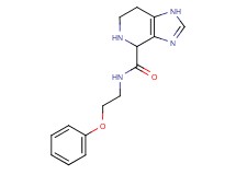 N-(2-phenoxyethyl)-4,5,6,7-tetrahydro-1H-imidazo[4,5-c]pyridine-4-carboxamide dihydrochloride