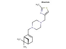 1-{[(1R,5S)-6,6-dimethylbicyclo[3.1.1]hept-2-en-2-yl]methyl}-4-[(2-methyl-1,3-thiazol-4-yl)methyl]piperazine