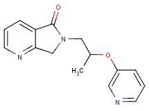 6-[2-(pyridin-3-yloxy)propyl]-6,7-dihydro-5H-pyrrolo[3,4-b]pyridin-5-one
