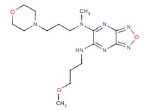 N'-(3-methoxypropyl)-N-methyl-N-[3-(4-morpholinyl)propyl][1,2,5]oxadiazolo[3,4-b]pyrazine-5,6-diamine