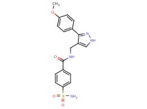 4-(aminosulfonyl)-N-{[3-(4-methoxyphenyl)-1H-pyrazol-4-yl]methyl}benzamide