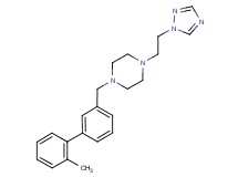1-[(2'-methylbiphenyl-3-yl)methyl]-4-[2-(1H-1,2,4-triazol-1-yl)ethyl]piperazine