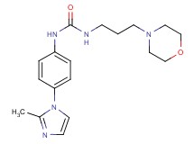 N-[4-(2-methyl-1H-imidazol-1-yl)phenyl]-N'-(3-morpholin-4-ylpropyl)urea