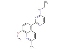 N-ethyl-2-(8-methoxy-2-methylquinolin-5-yl)pyrimidin-4-amine