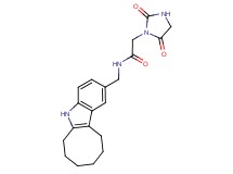 2-(2,5-dioxoimidazolidin-1-yl)-N-(6,7,8,9,10,11-hexahydro-5H-cycloocta[b]indol-2-ylmethyl)acetamide