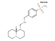 4-({[(1S,9aR)-octahydro-2H-quinolizin-1-ylmethyl]amino}methyl)benzenesulfonamide