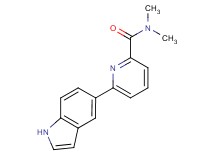 6-(1H-indol-5-yl)-N,N-dimethylpyridine-2-carboxamide