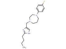 1-[(2-butyl-1H-imidazol-4-yl)methyl]-4-(4-fluorophenyl)-1,4-diazepane