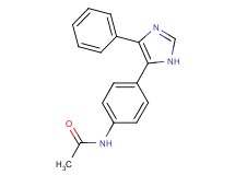 N-[4-(4-phenyl-1H-imidazol-5-yl)phenyl]acetamide